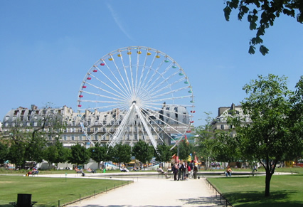 Ferris Wheel at Jardin du Carrousel