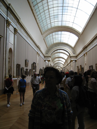 The Grand Gallery of the Louvre