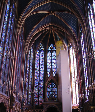 The altar of St Chappelle