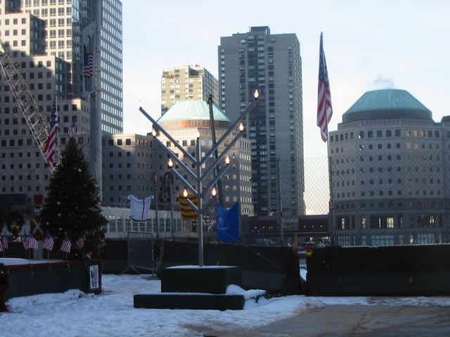 Menorah at WTC