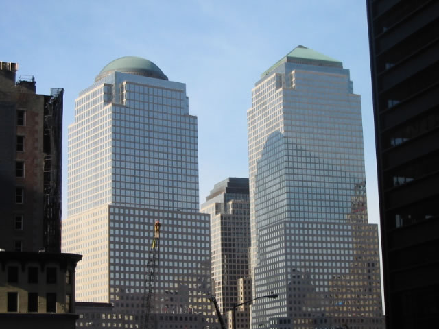 Buildings near the WTC